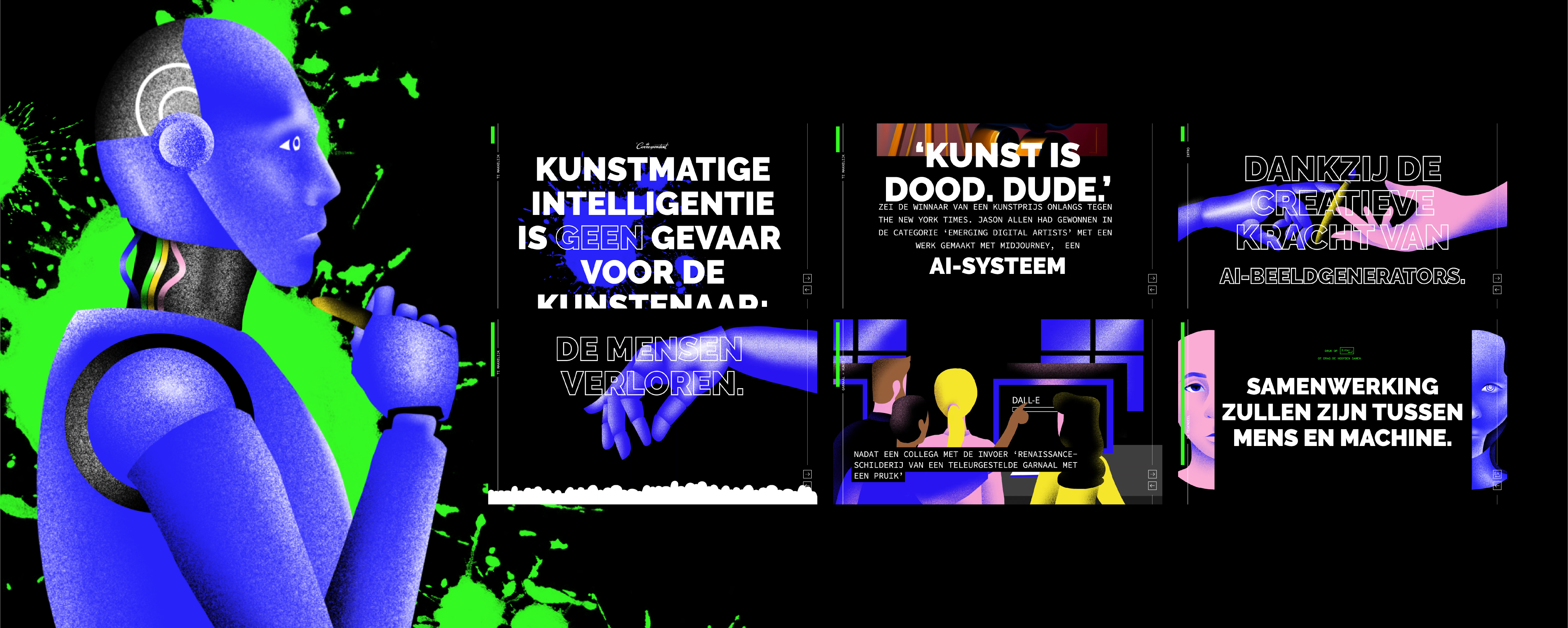 Meesterproef designs & illustratie banner