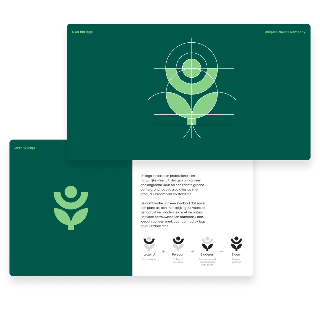 Logo creatie van Unique Growers Company