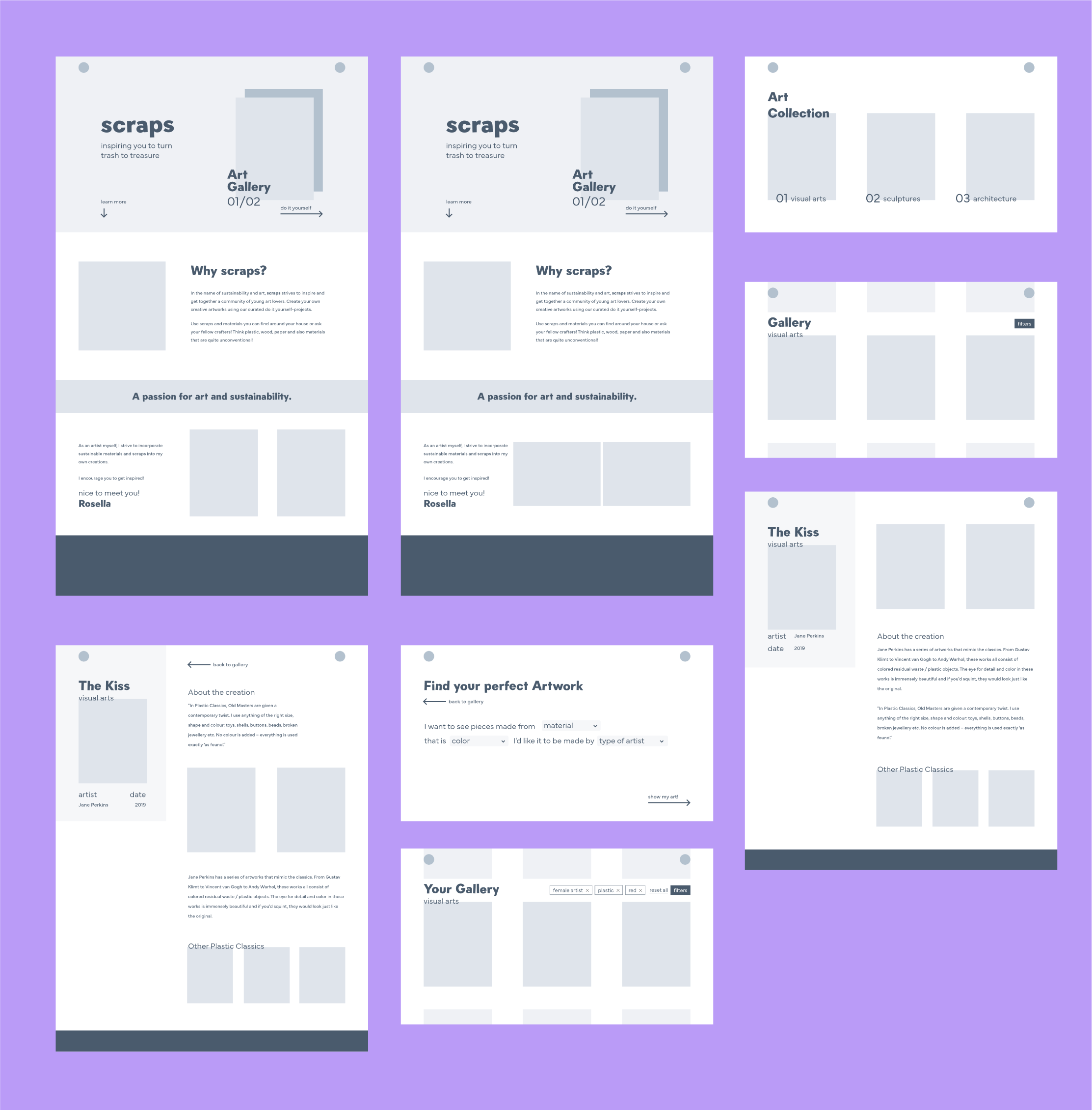 Wireframes hifi